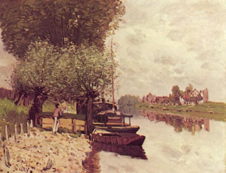 Alfred Sisley The Seine at Bougival